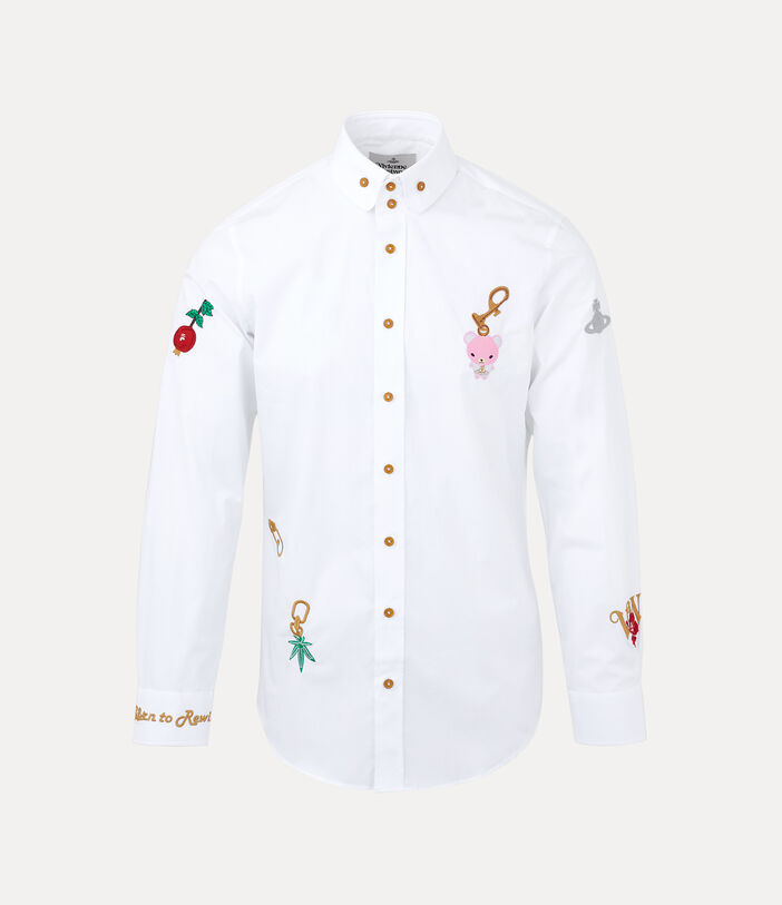 Vivienne Westwood TWO BUTTON KRALL SHIRT